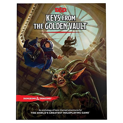 Keys From the Golden Vault (Dungeons & Dragons Adventure Book) front cover by RPG Team Wizards, ISBN: 0786968966