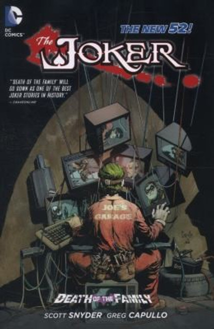 The Joker: Death of the Family (The New 52) front cover by Scott Snyder, ISBN: 140124646X