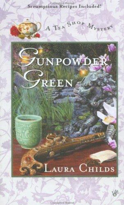 Gunpowder Green 2 Tea Shop front cover by Laura Childs, ISBN: 0425184056