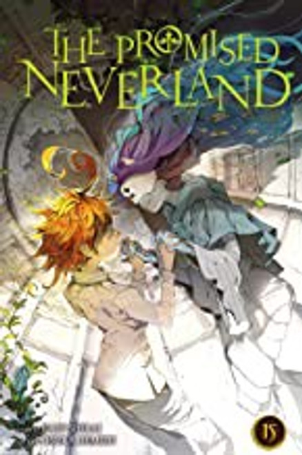 The Promised Neverland, Vol. 15 (15) front cover by Kaiu Shirai, ISBN: 1974714993