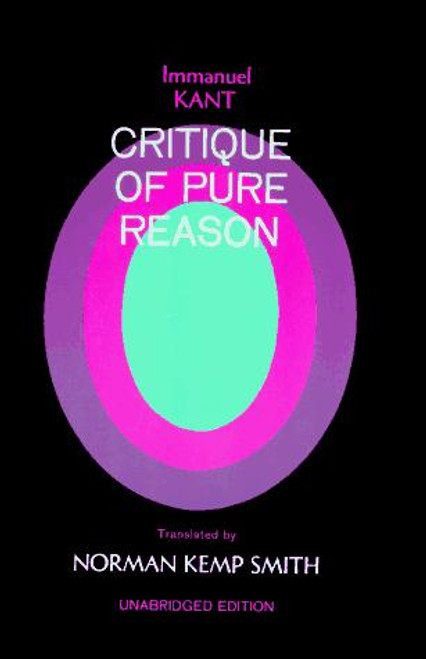 Immanuel Kant's Critique of Pure Reason (Unabridged Edition) front cover by Immanuel Kant, ISBN: 0312450109
