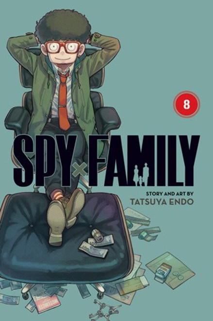 Spy x Family 8 front cover by Tatsuya Endo, ISBN: 1974734277