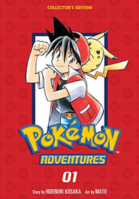 Pokémon Adventures Collector's Edition 1 front cover by Hidenori Kusaka, ISBN: 1974709647