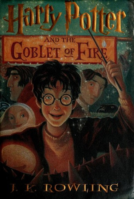 Goblet of Fire 4 Harry Potter front cover by J.K. Rowling, ISBN: 0439139597