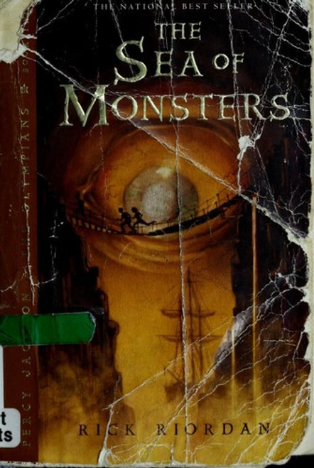 The Sea of Monsters 2 Percy Jackson and the Olympians front cover by Rick Riordan, ISBN: 1423103343