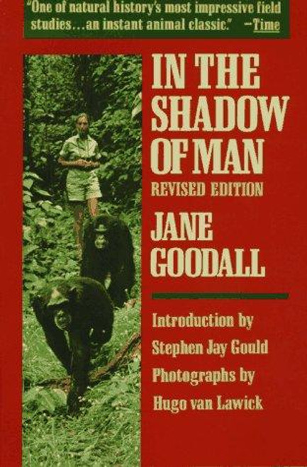 In the Shadow of Man front cover by Jane Goodall, ISBN: 0395331455