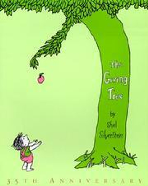 The Giving Tree front cover by Shel Silverstein, ISBN: 0060256656