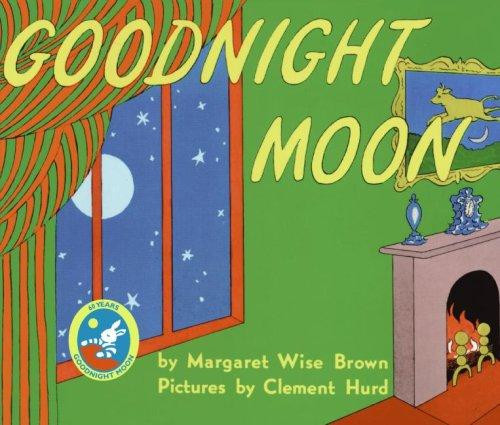 Goodnight Moon front cover by Margaret Wise Brown, Clement Hurd, ISBN: 0064430170