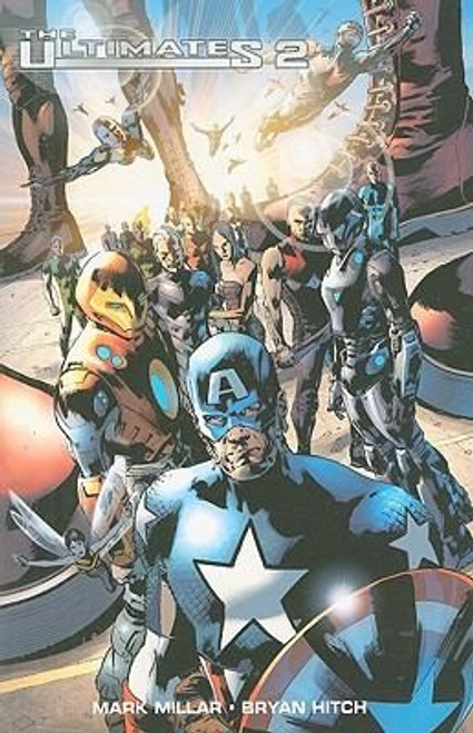 The Ultimates 2: Ultimate Collection front cover by Mark Millar, ISBN: 0785149163