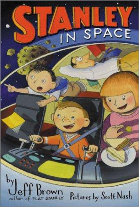 Stanley in Space (Flat Stanley) front cover by Jeff Brown, ISBN: 0545223989