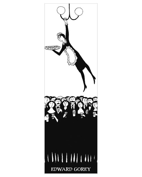 Cultural Slag Bookmark front cover by Edward Gorey, ISBN: 076496819X