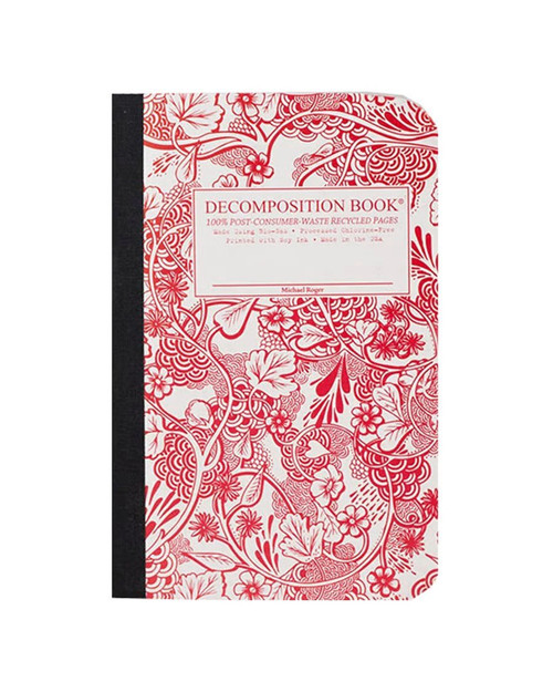 Wild Garden Pocket 4x6 Decomposition Book Lined front cover, ISBN: 1412430895