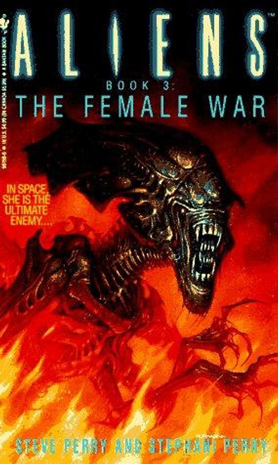 The Female War 3 Aliens front cover by Steve Perry, Stephani Perry, ISBN: 0553561596