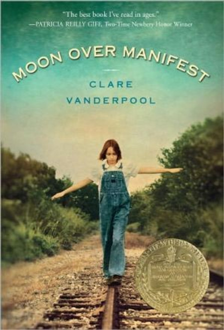 Moon Over Manifest front cover by Clare Vanderpool, ISBN: 0375858296