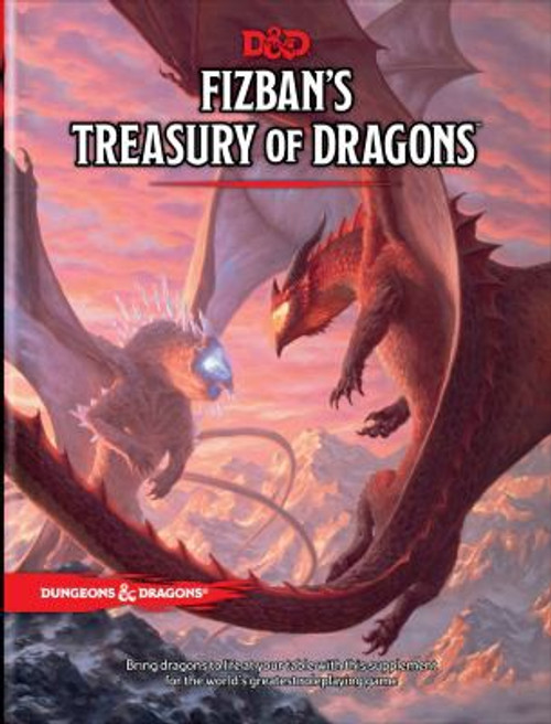 Fizban's Treasury of Dragons (Dungeon & Dragons Book) front cover by Wizards RPG Team, ISBN: 0786967293