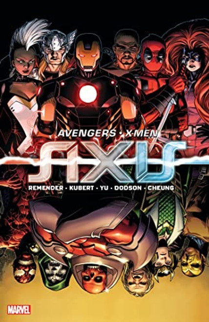 AVENGERS & X-MEN: AXIS front cover by Rick Remender, ISBN: 1302904140