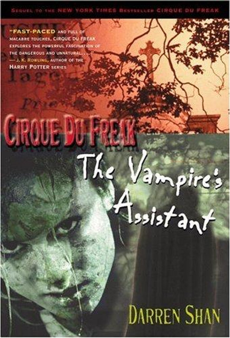The Vampire's Assistant 2 Cirque Du Freak front cover by Darren Shan, ISBN: 0316606847