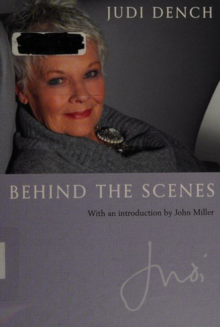 Behind the Scenes front cover by Judi Dench, ISBN: 1250071119
