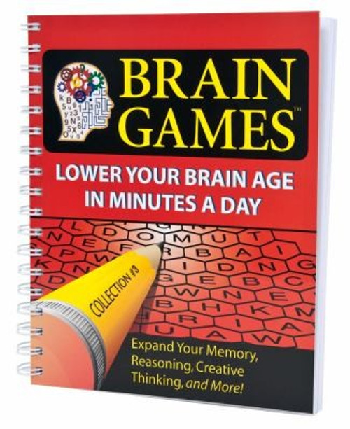 Brain Games #3: Lower Your Brain Age in Minutes a Day (Brain Games (Numbered)) front cover by Publications International Staff, ISBN: 1412714524