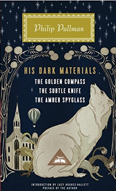 His Dark Materials: the Golden Compass, the Subtle Knife, the Amber Spyglass front cover by Philip Pullman, ISBN: 0307957837