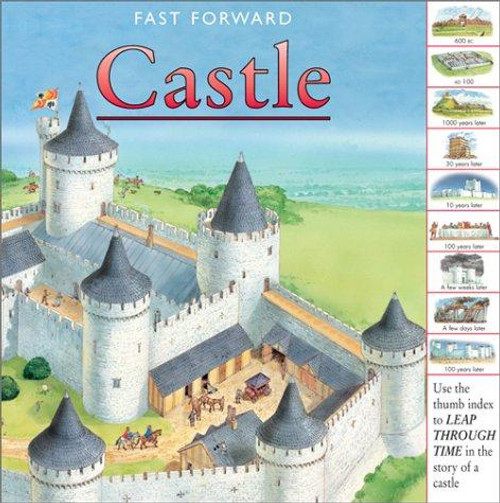 Castle (Fast Forward Books) front cover by Peter Dennis,Nicholas Harris, ISBN: 0764153099