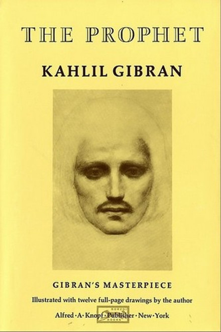 The Prophet front cover by Kahlil Gibran, ISBN: 0394404289