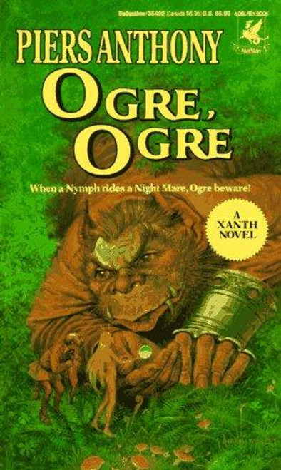 Ogre, Ogre 5 Xanth front cover by Piers Anthony, ISBN: 0345354923