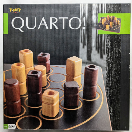 Quarto! Strategy Board Game front cover