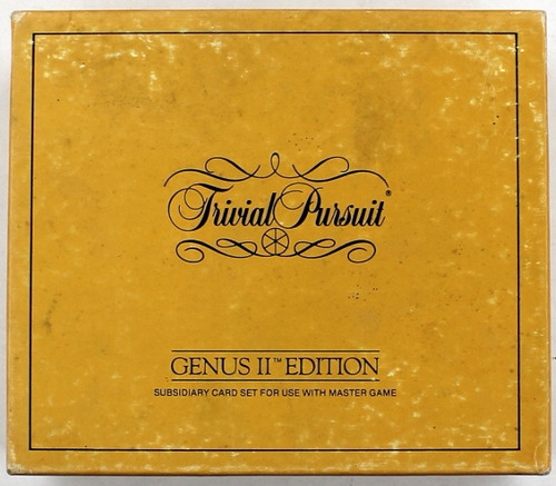 Trivial Pursuit Genus II Edition - Expansion Card Set front cover