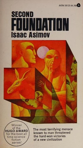 Second Foundation 3 Foundation front cover by Isaac Asimov, ISBN: 0380008238