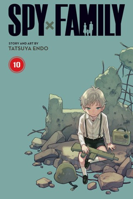 Spy x Family 10 front cover by Tatsuya Endo, ISBN: 1974740676