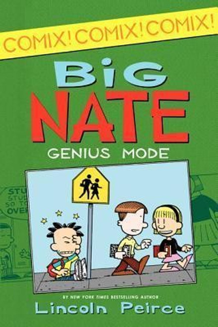 Genius Mode 9 Big Nate front cover by Lincoln Peirce, ISBN: 0062086987