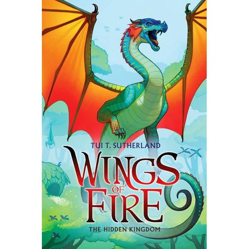 The Hidden Kingdom 3 Wings of Fire front cover by Tui T. Sutherland, ISBN: 0545349206