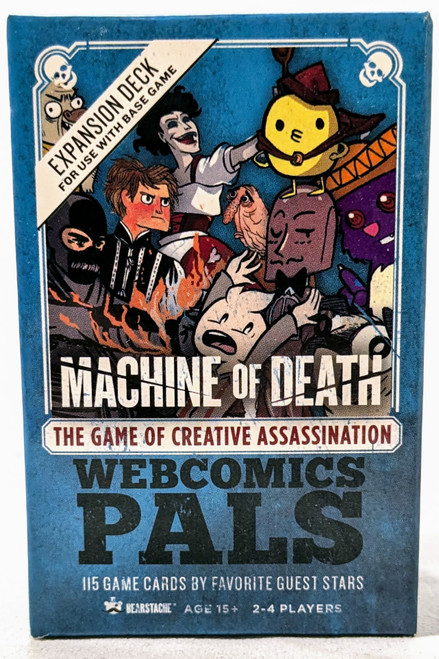 Machine Of Death: Webcomics Pals (Expansion) front cover