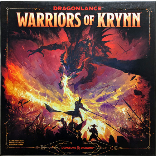 Dragonlance: Warriors of Krynn Board Game (Dungeons & Dragons) front cover