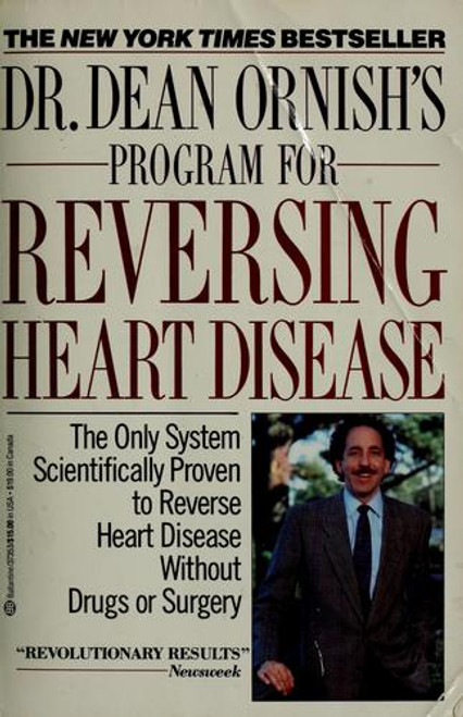 Dr. Dean Ornish's Program for Reversing Heart Disease front cover by Dean Ornish, ISBN: 0345373537