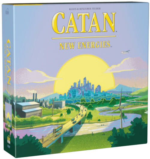 CATAN New Energies Board Game front cover