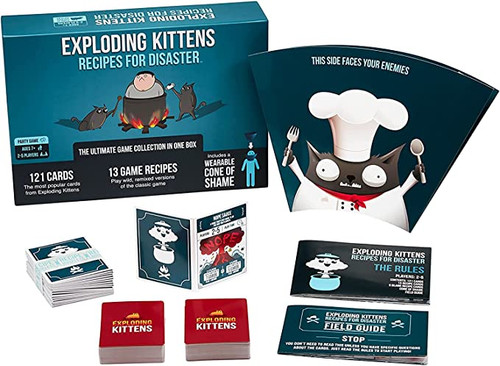 Exploding Kittens Recipes for Disaster front cover