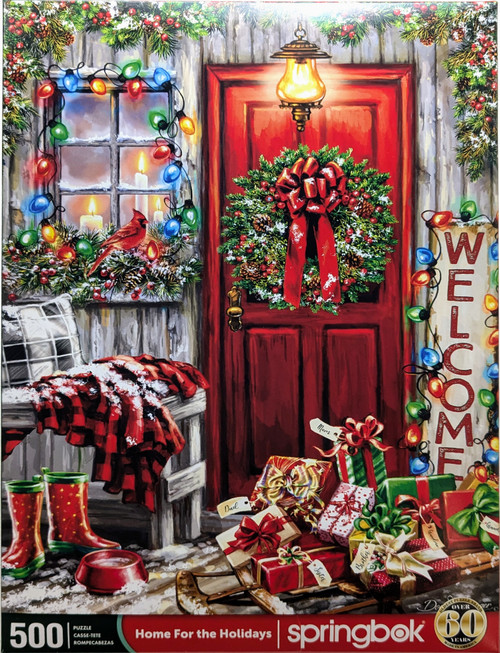 Home for The Holidays 500 Piece Puzzle front cover