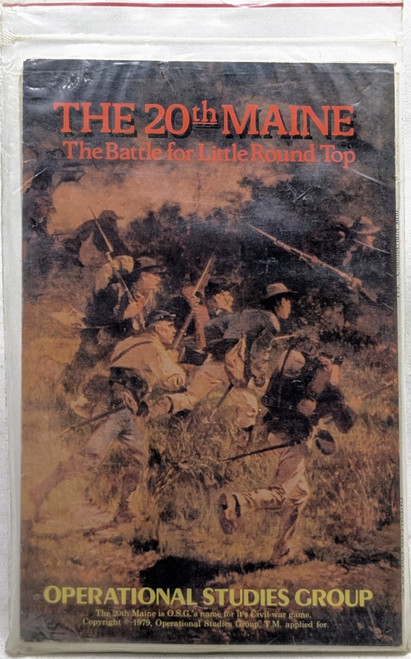 The 20th Maine: The Battle for Little Round Top Civil War Game (OSG) front cover
