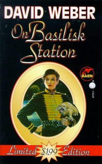 On Basilisk Station 1 Honor Harrington front cover by David Weber, ISBN: 0671577727