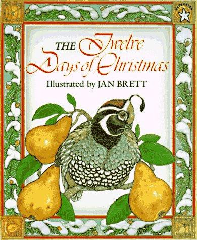 Twelve Days of Christmas front cover by Jan Brett, ISBN: 0698115694