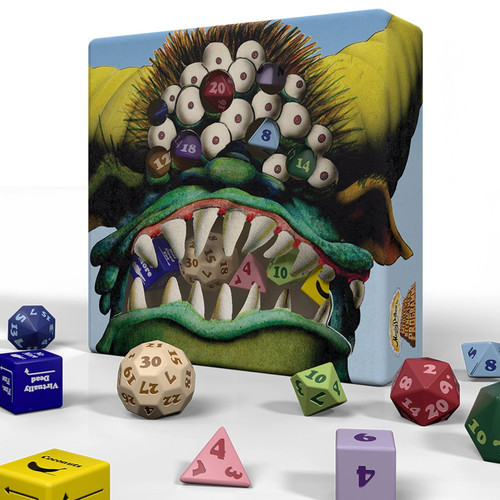 Black Beast Custom Dice Set - Monty Python RPG front cover