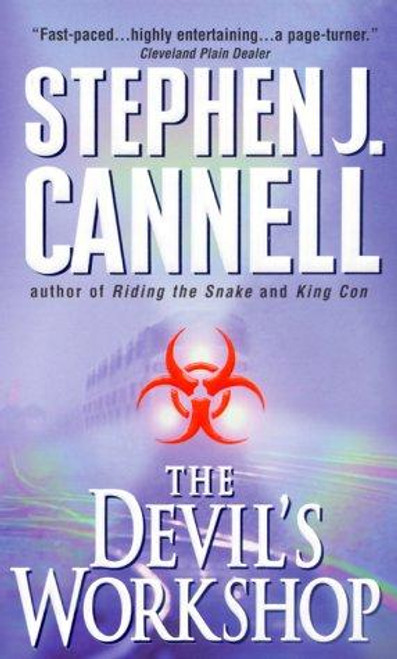 The Devil's Workshop front cover by Stephen J Cannell, ISBN: 0380732211 The Devil's Workshop front cover by Stephen J Cannell, ISBN: 0380732211