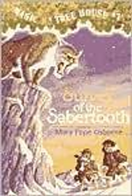 Sunset of the Sabertooth 7 Magic Tree House front cover by Mary Pope Osborne, ISBN: 0679863737