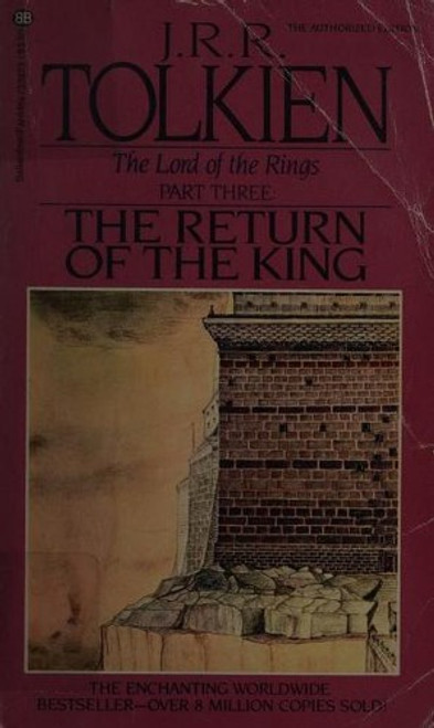 The Return of the King 3 Lord of the Rings front cover by J.R.R. Tolkien, ISBN: 0345339738