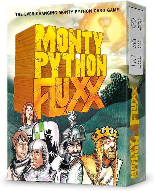 Monty Python Fluxx Card Game front cover