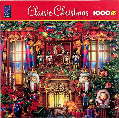 Classic Christmas 1000-piece Jigsaw Puzzle front cover by Ciro Marchetti