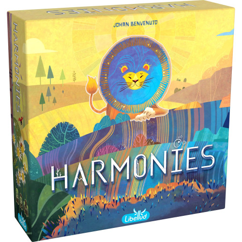 Harmonies Board Game front cover