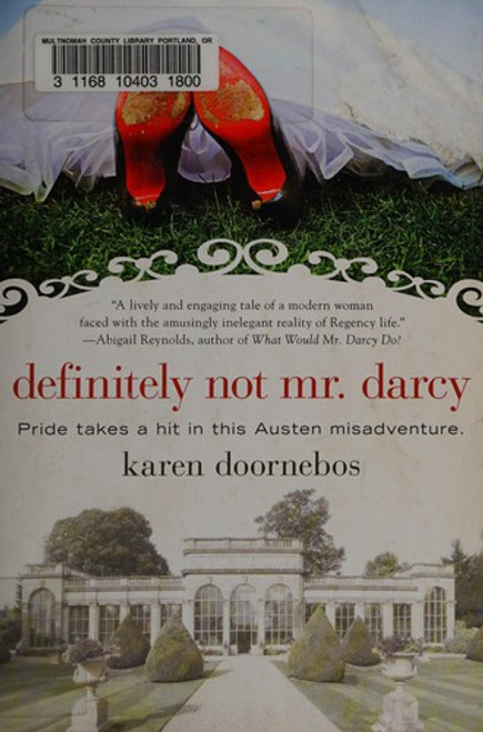 Definitely Not Mr. Darcy front cover by Karen Doornebos, ISBN: 0425243826